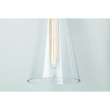 Anya Artisanal Aged Brass Pendant Light