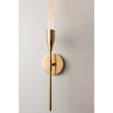 Tara Bronze Candle Holder Wall Sconce