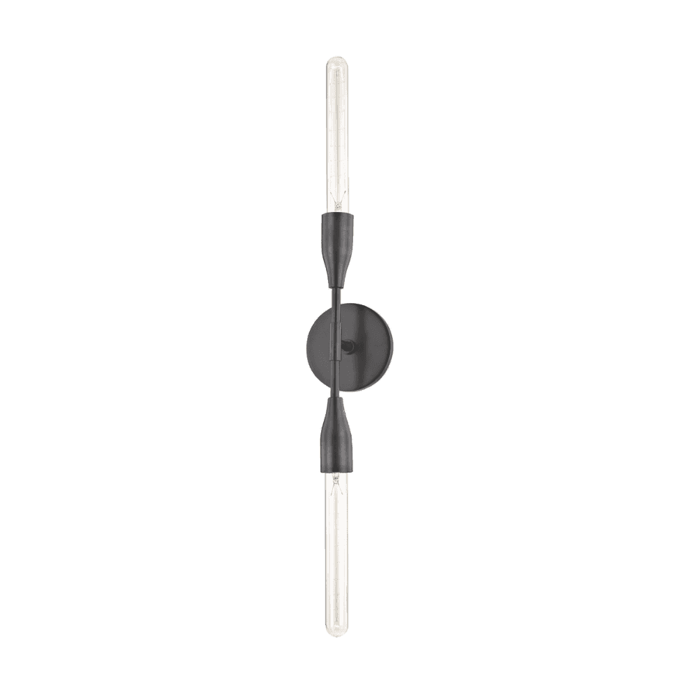 Elegant Tara Dual-Bulb Bronze Candle-Style Wall Sconce