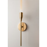 Elegant Tara Dual-Bulb Bronze Candle-Style Wall Sconce