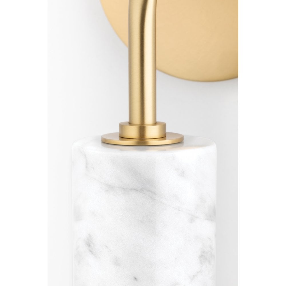 Asime Sophisticated Polished Nickel Dual Bulb Wall Sconce