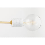 Asime Sophisticated Polished Nickel Dual Bulb Wall Sconce