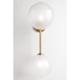 Ashleigh Collection Polished Nickel Tenfold LED Bulb Chandelier