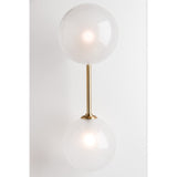 Ashleigh Collection Polished Nickel Tenfold LED Bulb Chandelier