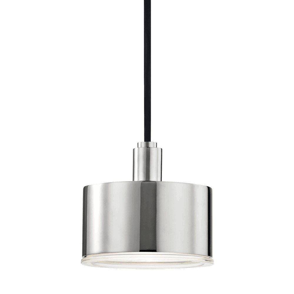 Nora Pendant in Polished Nickel Finish