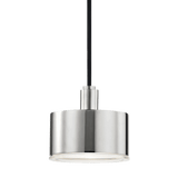 Nora Pendant in Polished Nickel Finish