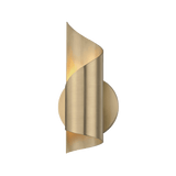 Evie Antique Brass Wall Light Fixture