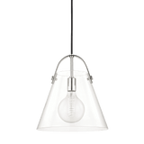 Elegance in Nickel Pendant Light