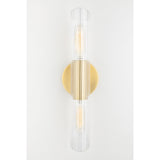 Cecily Elegant Nickel Wall Sconce