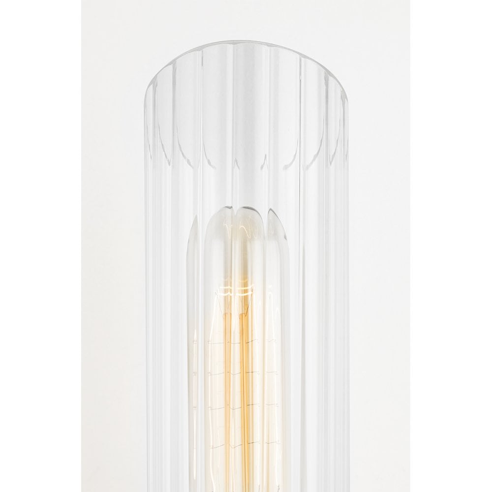 Cecily Elegant Nickel Wall Sconce