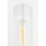 Cecily Elegant Nickel Wall Sconce