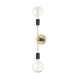 Astrid Vintage Brass Wall Sconce