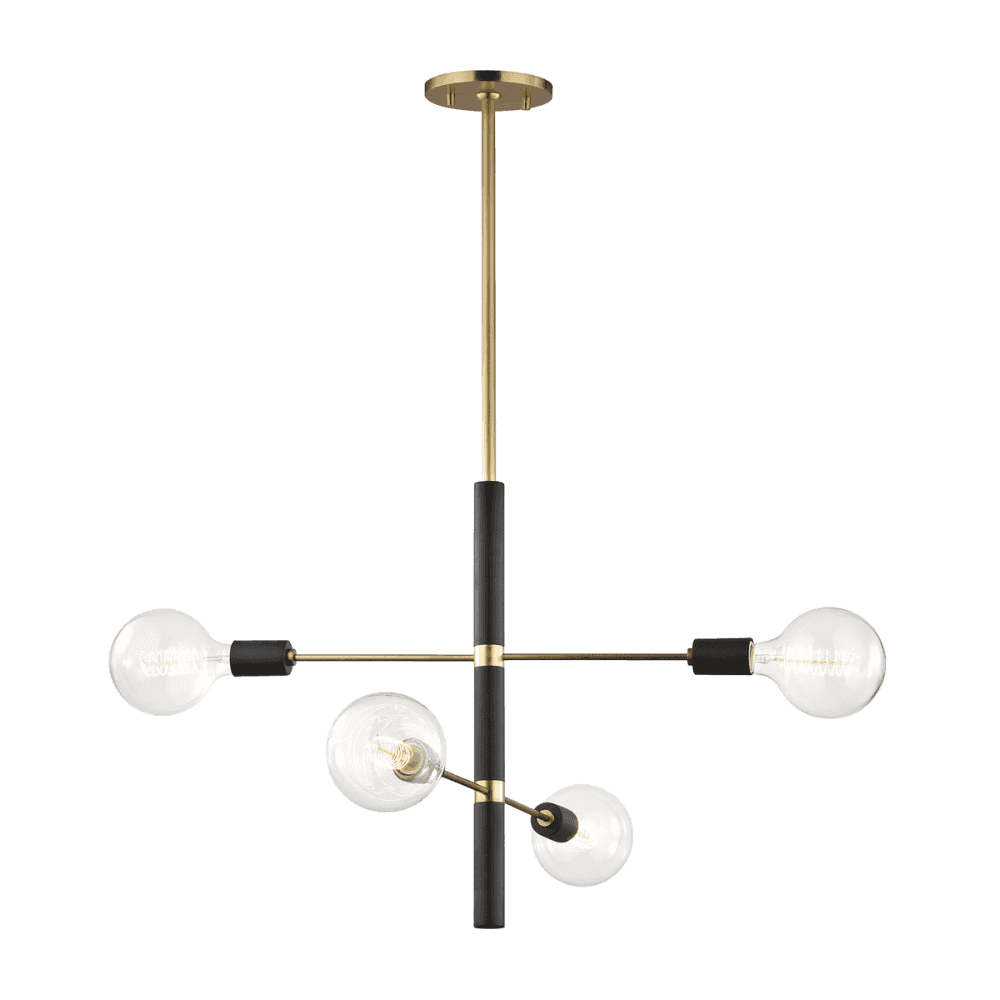 Astrid Radiant Brass Chandelier
