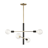 Astrid Radiant Brass Chandelier