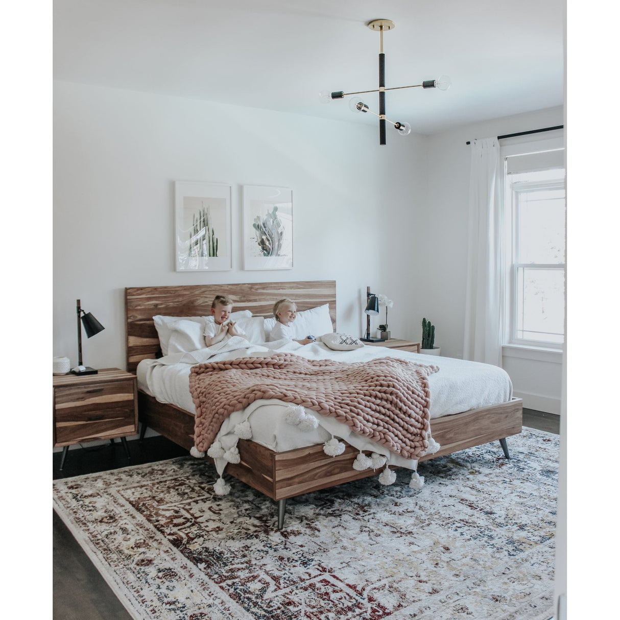 Astrid Radiant Brass Chandelier
