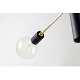 Astrid Grand Aged Brass Chandelier
