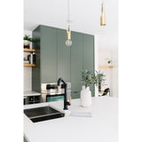 Angela Aged Brass Elegance Pendant