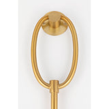 Gina Vintage Bronze Lantern Wall Light