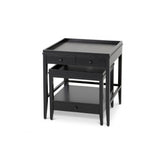 Bleeker Nesting Side Tables Set, Black Finish