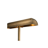 Art Deco Elegance: Antique Brass Banker Desk Lamp