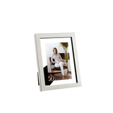 Silver-Plated Brentwood Picture Frame with Clear Glass - 18 x 23 cm