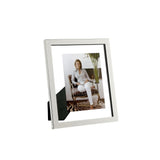Elegant Silver-Plated Brentwood L Picture Frame with Clear Glass