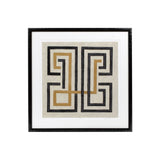 Diversion Prints Duo in Elegant Piano Black Frames