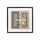 Diversion Prints Duo in Elegant Piano Black Frames