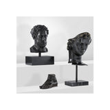 Alexandre Bust in Antique Bronze on Granite Pedestal