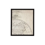 Orbis Vetus Collection: Vintage Earth Perspective Prints, Framed Set of 6