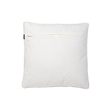 Bradbury Hand-Embroidered Pillow in Off-White, Orange, and Red