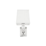 Lexington Single Wall Lamp - Elegant Nickel Finish