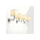 Lexington Single Wall Lamp - Elegant Nickel Finish