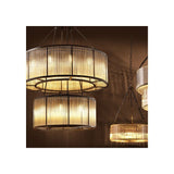 Bernardi Art Deco Chandelier, Bronze and Vintage Glass Masterpiece