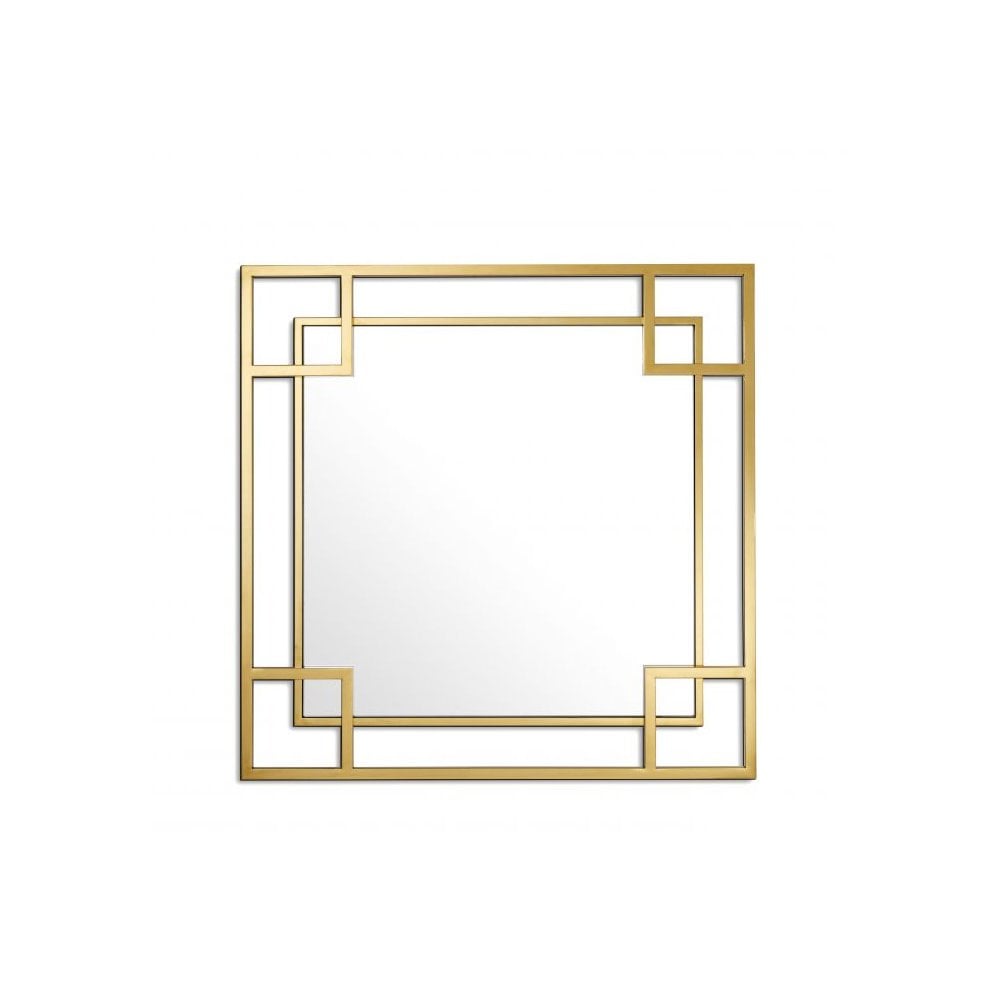 Art Deco Elegance: Morris Gold Framed Mirror