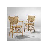 Rattan Colony Chair in Warm Honey Finish