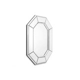 Le Sereno Octagonal Art Deco Beveled Mirror