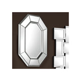 Le Sereno Octagonal Art Deco Beveled Mirror