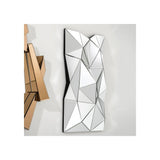 Reflections of Elegance: Boyton Faceted Mirror