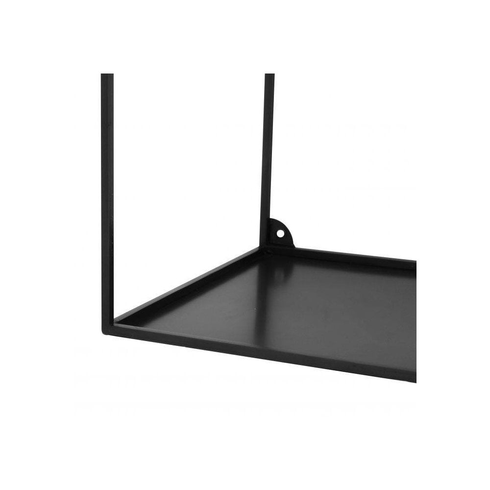 Set of 2 Bronze Industrial Wall Racks for Trendy Home Decor