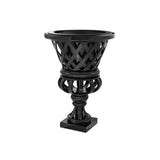 Cypress Gardens Planter in Elegant Piano Black Finish