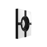 Lux Jagger: Black Framed Art Deco Convex Mirror