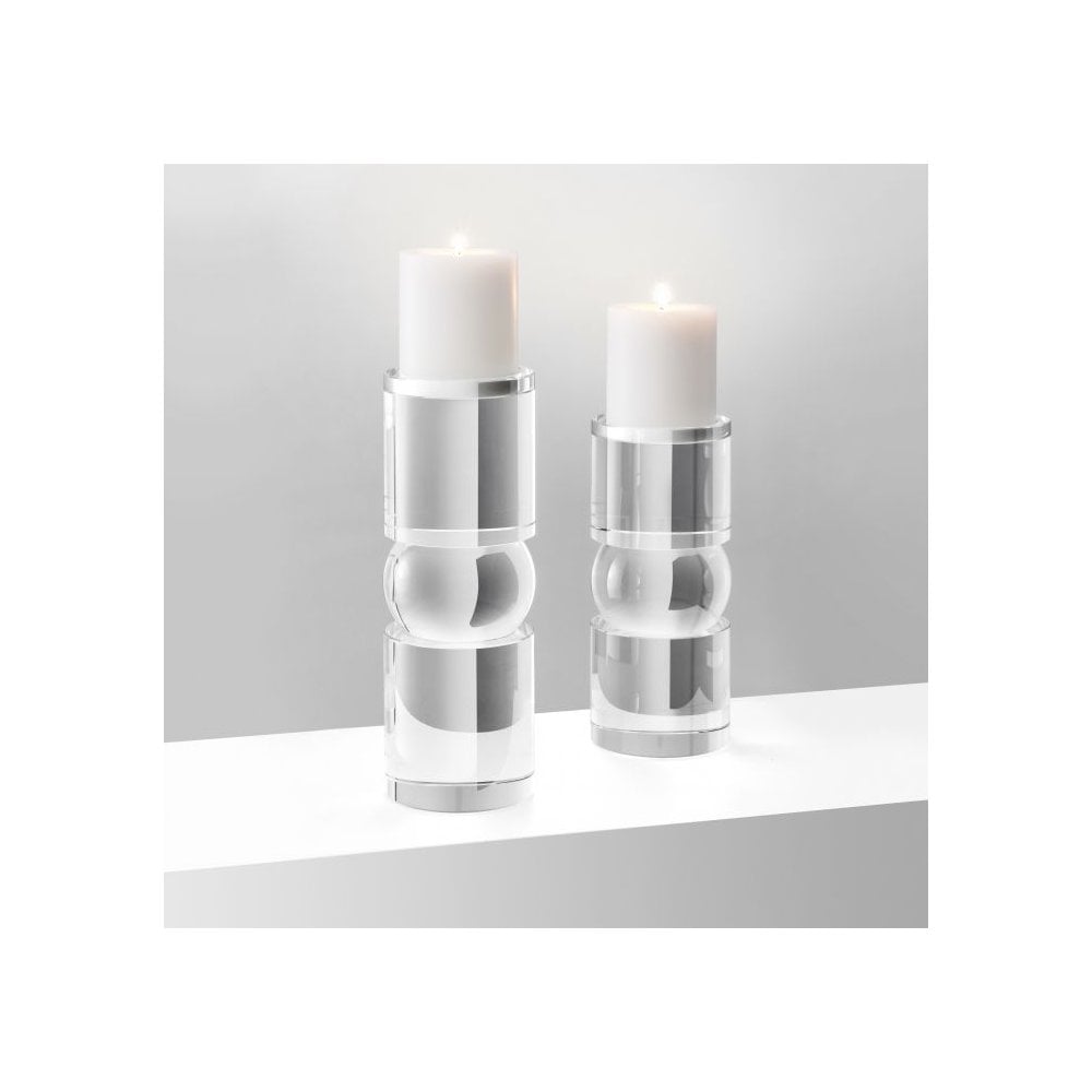 Crystal Elegance Tall Candle Holder