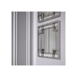 Art Deco Elegance: The Morris Mirror in Polished Steel