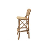 Rattan Colony Bar Stool in Honey Finish