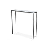 Henley S Marble-Topped Console Table with Bronze Frame