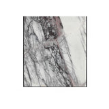 Henley L Console Table: Bronze Elegance with Bianco Lilac Marble