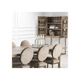 Cora Rectangular Nickel Tray with Mirror and Glass Rods