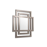 Mortimer Interlocking Bronze Mirror Glass