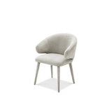 Cardinale Dining Chair in Clarck Sand with Upholstered Legs